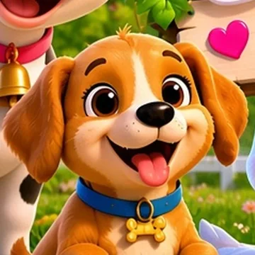 Poofy the puppy
